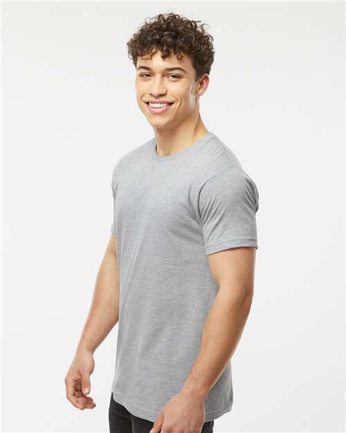 Tultex 202 Unisex Fine Jersey T-Shirt - Side view