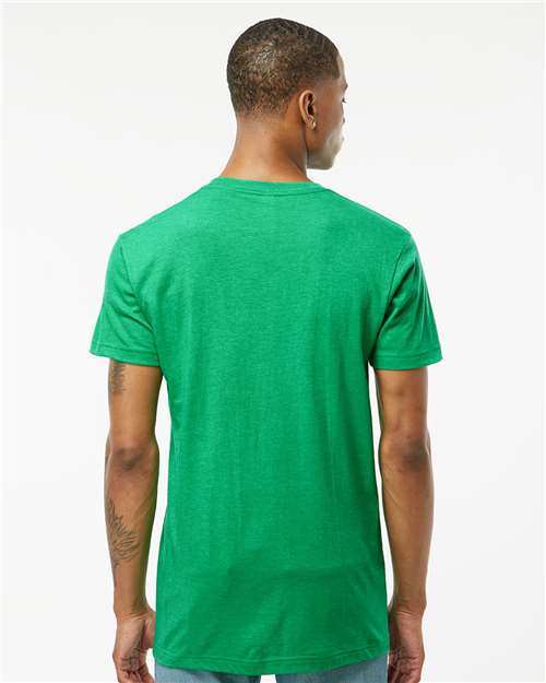 Tultex 202 Unisex Fine Jersey T-Shirt - Back view