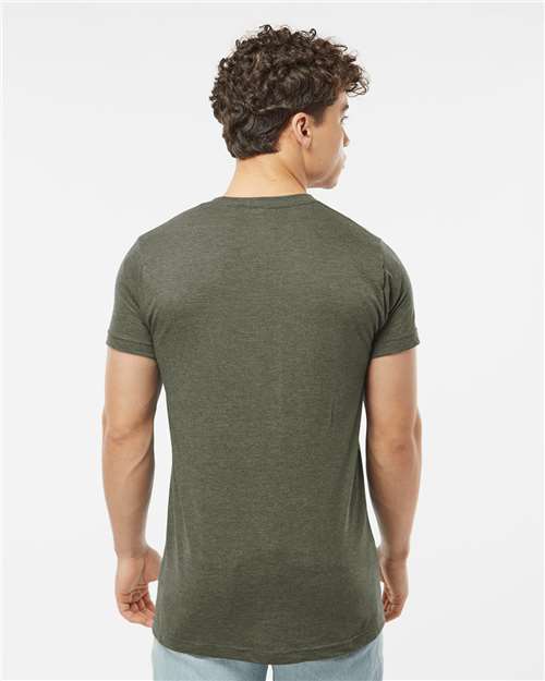 Tultex 202 Unisex Fine Jersey T-Shirt - Back view