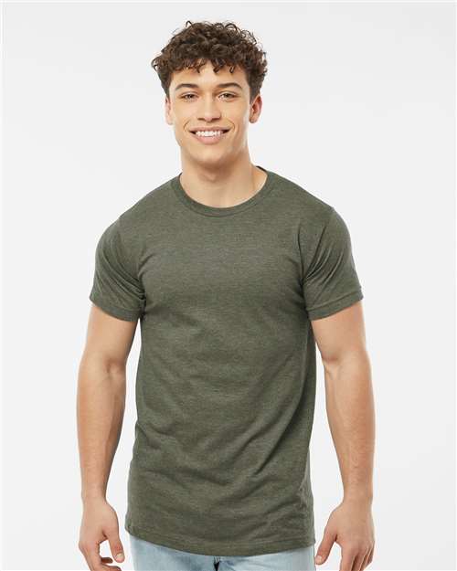 Tultex 202 Unisex Fine Jersey T-Shirt - Front view