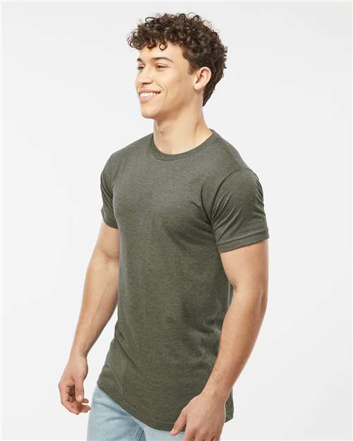 Tultex 202 Unisex Fine Jersey T-Shirt - Side view
