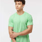 Tultex 202 Unisex Fine Jersey T-Shirt - Front view