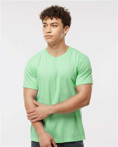 Tultex 202 Unisex Fine Jersey T-Shirt - Front view