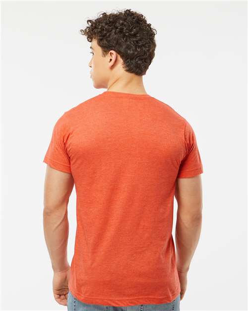 Tultex 202 Unisex Fine Jersey T-Shirt - Back view