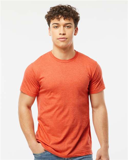 Tultex 202 Unisex Fine Jersey T-Shirt - Front view