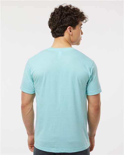 Tultex 202 Unisex Fine Jersey T-Shirt - Back view