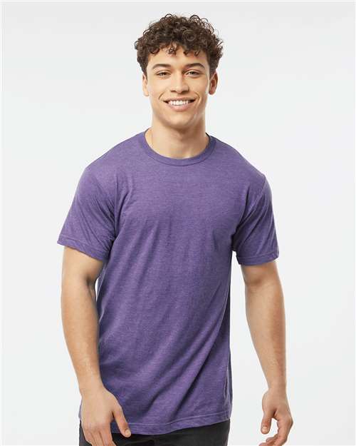 Tultex 202 Unisex Fine Jersey T-Shirt - Front view