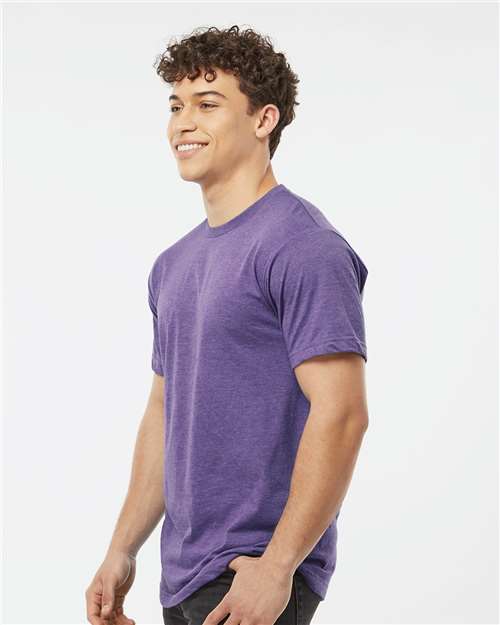 Tultex 202 Unisex Fine Jersey T-Shirt - Side view
