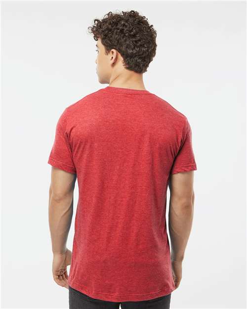 Tultex 202 Unisex Fine Jersey T-Shirt - Back view