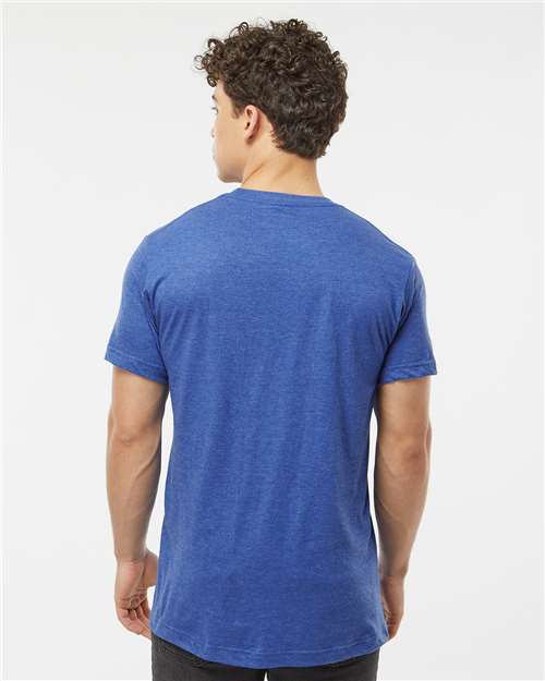 Tultex 202 Unisex Fine Jersey T-Shirt - Back view