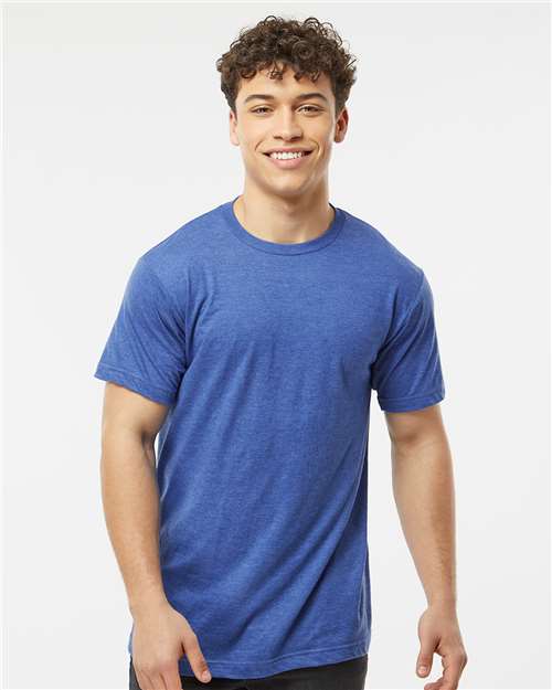 Tultex 202 Unisex Fine Jersey T-Shirt - Front view