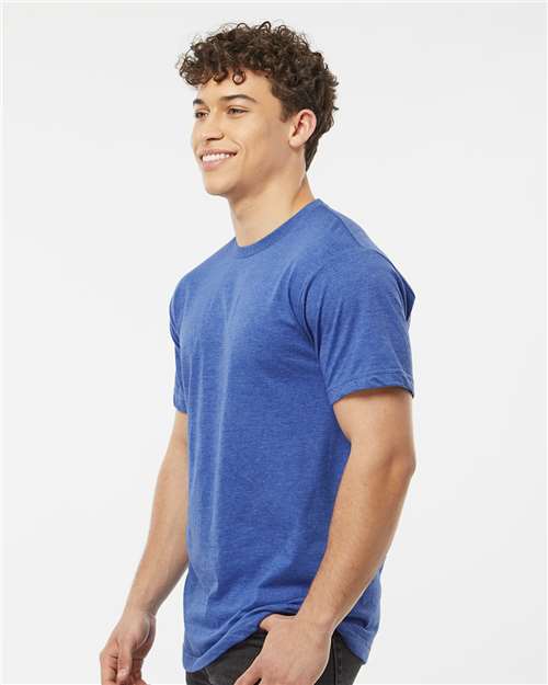 Tultex 202 Unisex Fine Jersey T-Shirt - Side view
