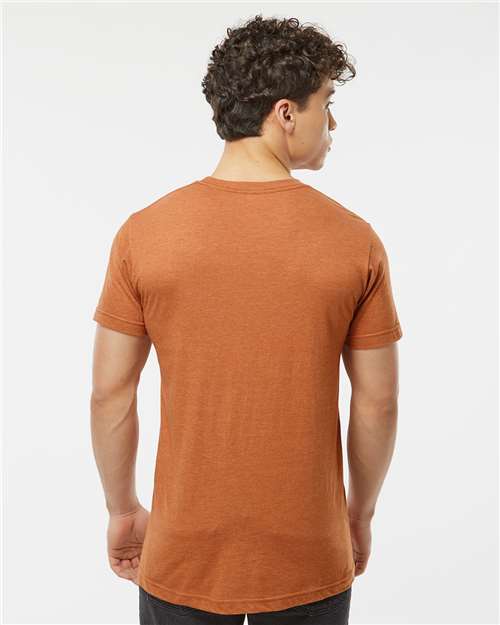 Tultex 202 Unisex Fine Jersey T-Shirt - Back view