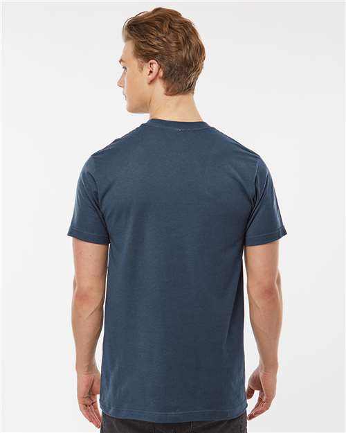 Tultex 202 Unisex Fine Jersey T-Shirt - Back view