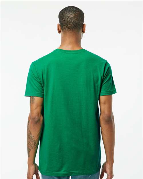 Tultex 202 Unisex Fine Jersey T-Shirt - Back view