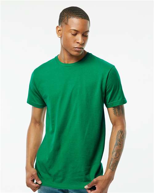 Tultex 202 Unisex Fine Jersey T-Shirt - Front view
