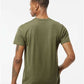 Tultex 202 Unisex Fine Jersey T-Shirt - Back view