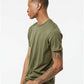 Tultex 202 Unisex Fine Jersey T-Shirt - Side view