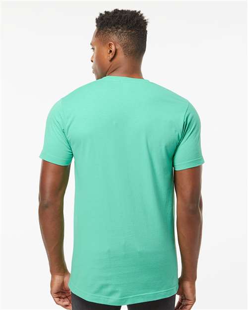 Tultex 202 Unisex Fine Jersey T-Shirt - Back view