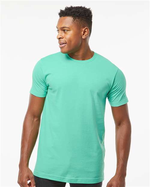 Tultex 202 Unisex Fine Jersey T-Shirt - Front view
