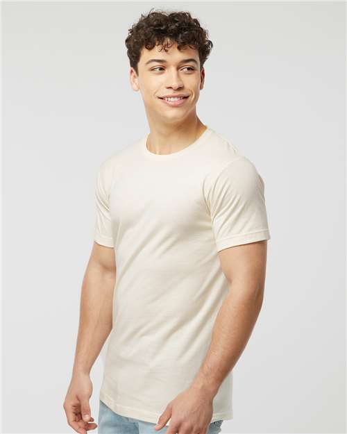 Tultex 202 Unisex Fine Jersey T-Shirt - Side view