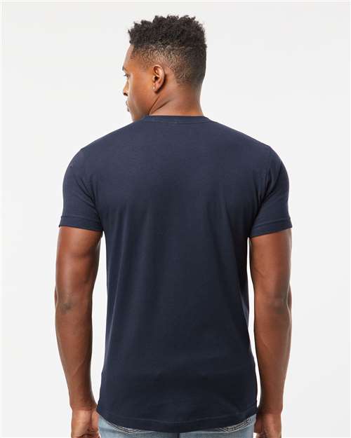 Tultex 202 Unisex Fine Jersey T-Shirt - Back view