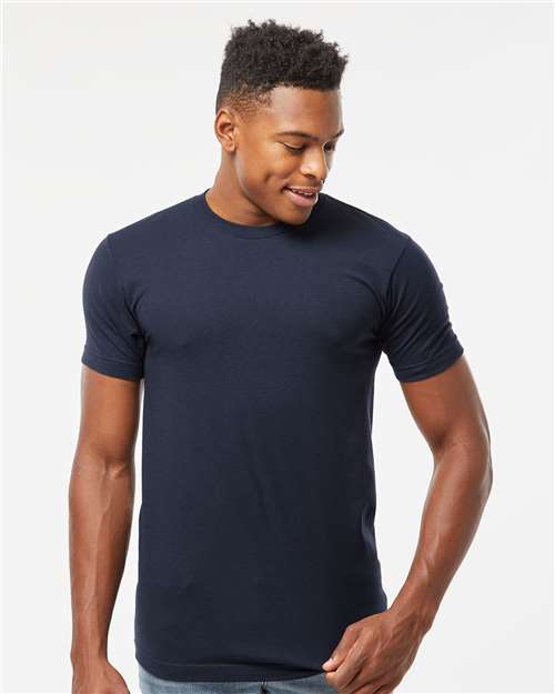 Tultex 202 Unisex Fine Jersey T-Shirt - Front view