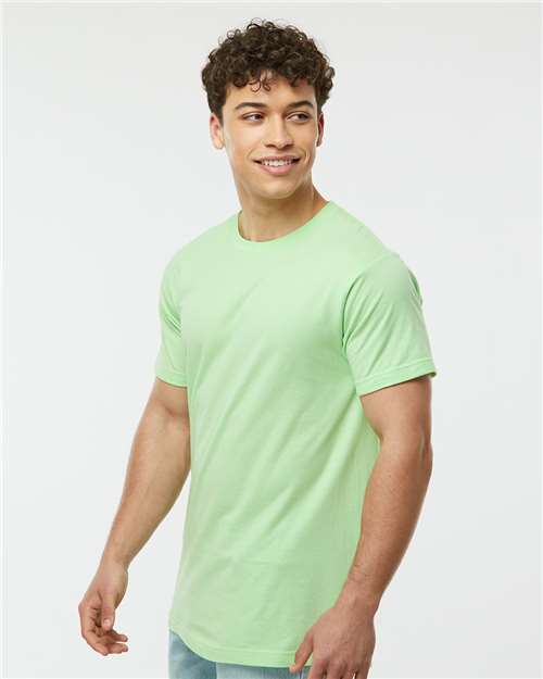 Tultex 202 Unisex Fine Jersey T-Shirt - Side view