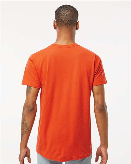 Tultex 202 Unisex Fine Jersey T-Shirt - Back view