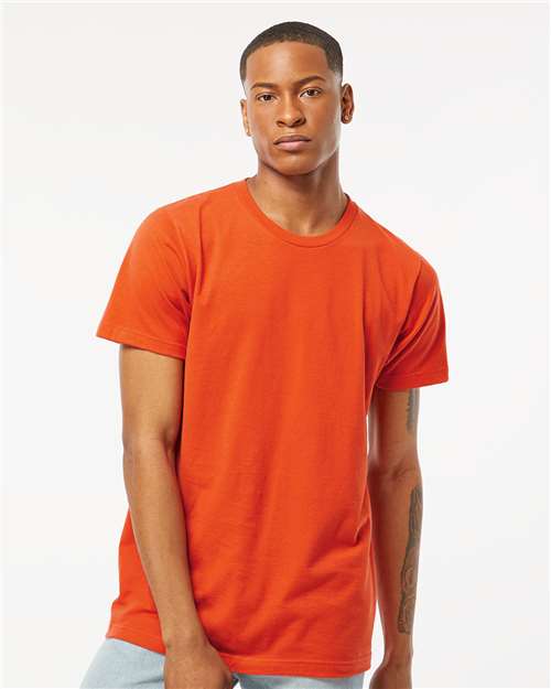 Tultex 202 Unisex Fine Jersey T-Shirt - Front view