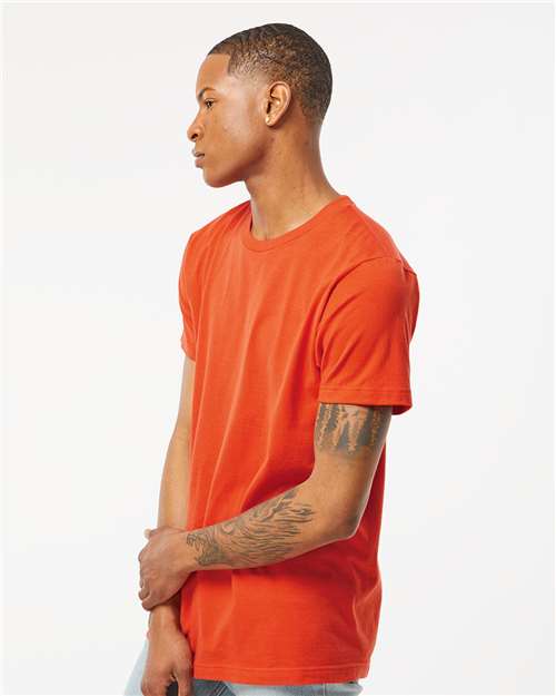 Tultex 202 Unisex Fine Jersey T-Shirt - Side view