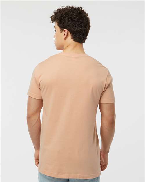 Tultex 202 Unisex Fine Jersey T-Shirt - Back view