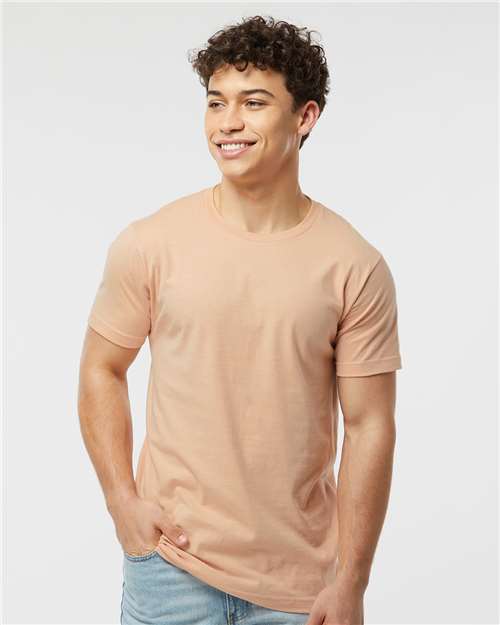 Tultex 202 Unisex Fine Jersey T-Shirt - Front view
