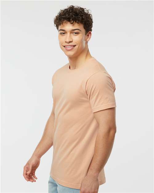 Tultex 202 Unisex Fine Jersey T-Shirt - Side view