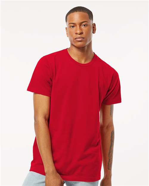 Tultex 202 Unisex Fine Jersey T-Shirt - Front view