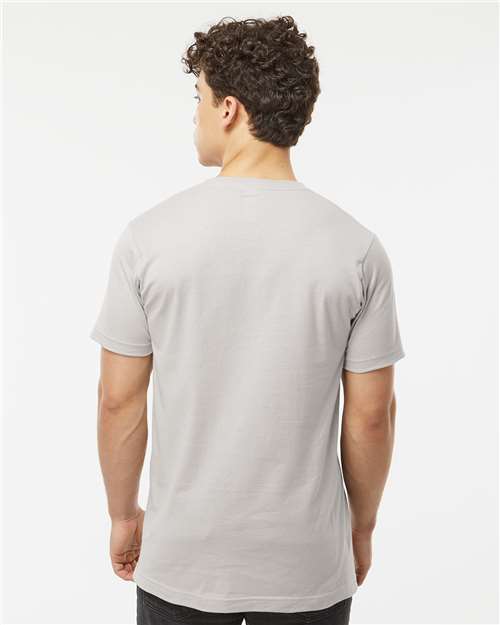 Tultex 202 Unisex Fine Jersey T-Shirt - Back view