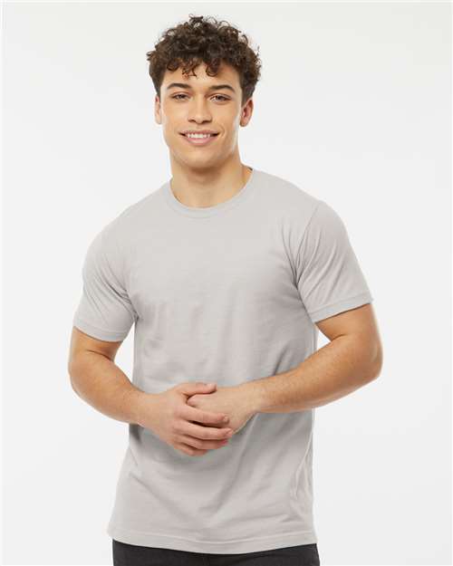 Tultex 202 Unisex Fine Jersey T-Shirt - Front view
