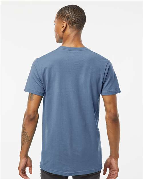 Tultex 202 Unisex Fine Jersey T-Shirt - Back view