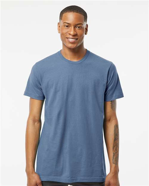 Tultex 202 Unisex Fine Jersey T-Shirt - Front view