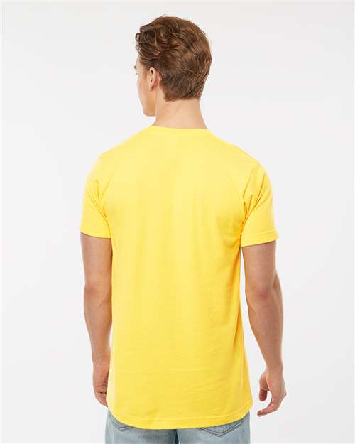 Tultex 202 Unisex Fine Jersey T-Shirt - Back view