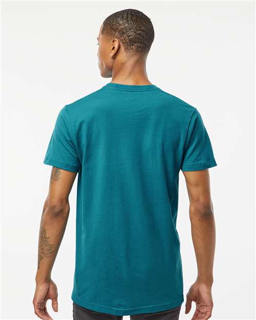 Tultex 202 Unisex Fine Jersey T-Shirt - Back view