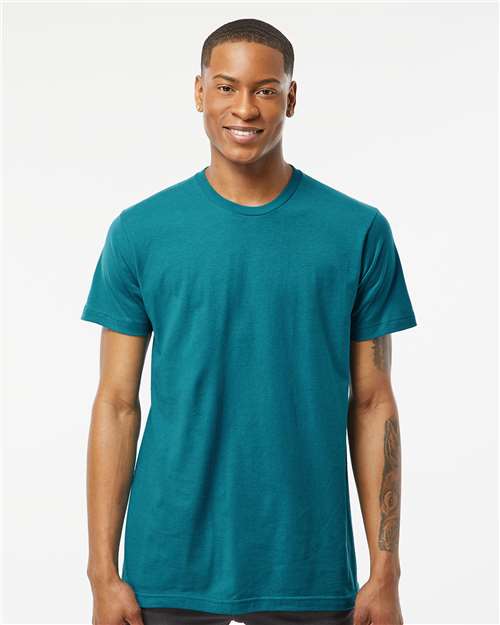 Tultex 202 Unisex Fine Jersey T-Shirt - Front view