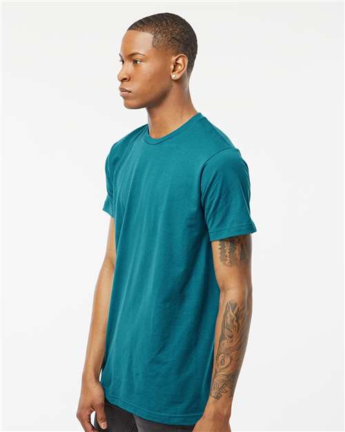 Tultex 202 Unisex Fine Jersey T-Shirt - Side view