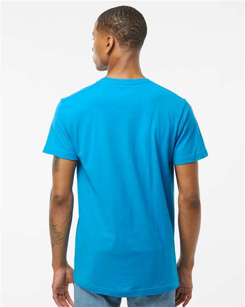 Tultex 202 Unisex Fine Jersey T-Shirt - Back view