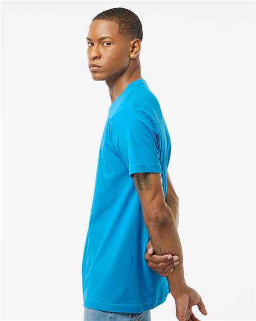 Tultex 202 Unisex Fine Jersey T-Shirt - Side view