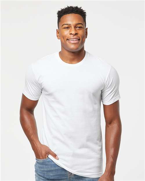 Tultex 202 Unisex Fine Jersey T-Shirt - Front view