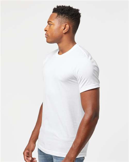 Tultex 202 Unisex Fine Jersey T-Shirt - Side view