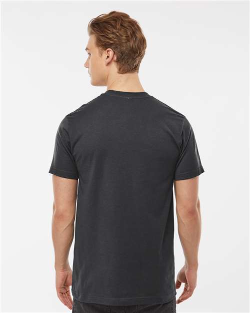 Tultex 202 Unisex Fine Jersey T-Shirt - Back view