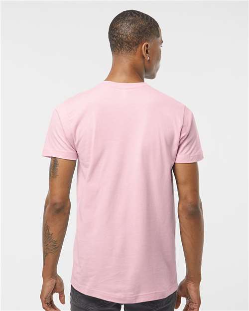 Tultex 202 Unisex Fine Jersey T-Shirt - Back view
