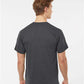 Tultex 207 Men's Poly-Rich V-Neck T-Shirt - Back view
